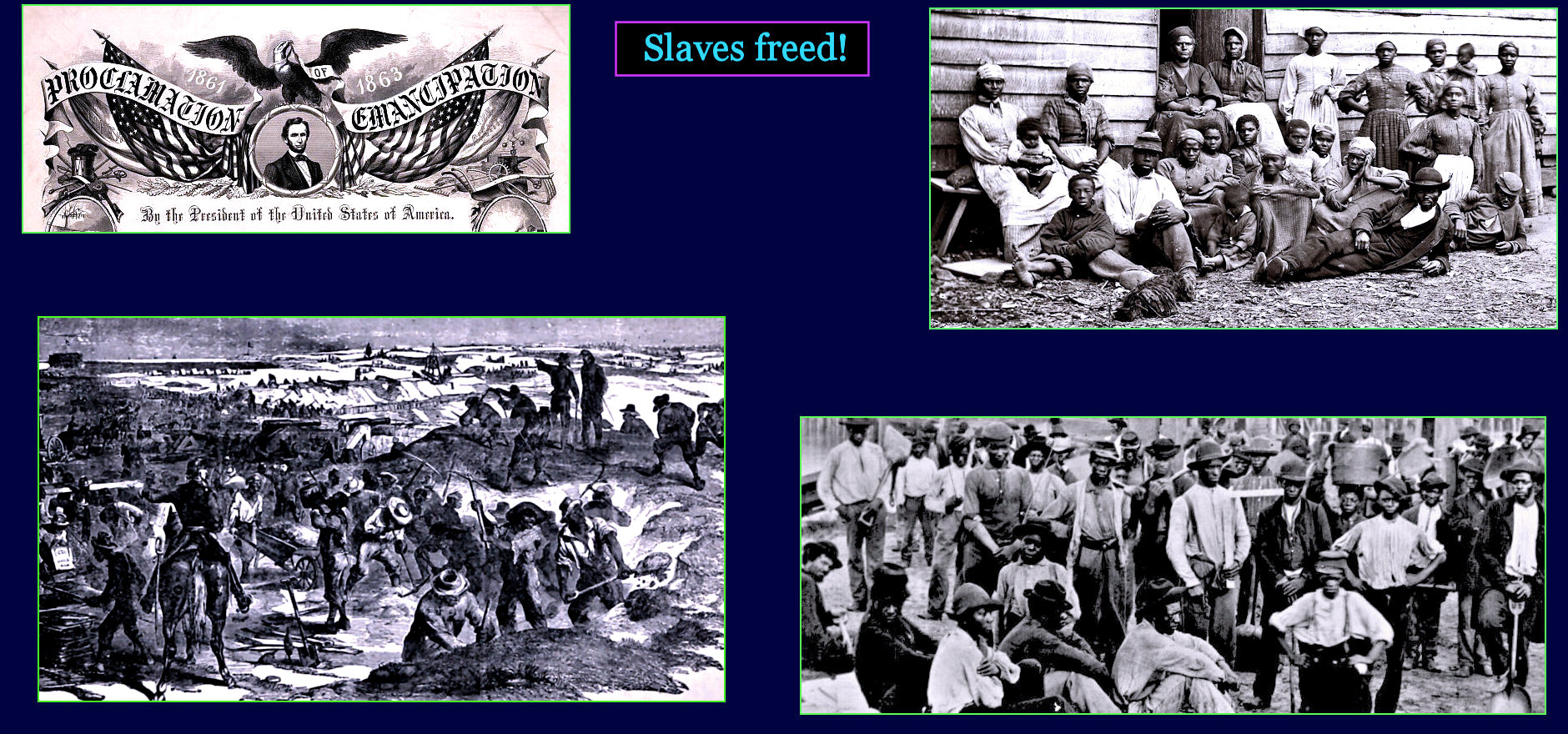 Emancipation Proclamation, 1863